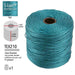 Teal S-Lon nylon bead cord spool with specs: TEX210, 0.5mm, 3-ply, 77 yd, 1.25 in by 1.125 in spool