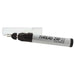 BeadSmith Thread Zap II thread burner with clear cap resting beside the heating tip, side view