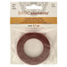 0.7mm brown waxed linen cord coil in retail packaging labeled 25 yd, 22.8 m