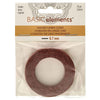 0.7mm Brown Waxed Linen Cord (75ft)