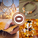 Brown waxed linen cord with uses: dreamcatchers, knotted jewelry, leatherwork and wind chimes