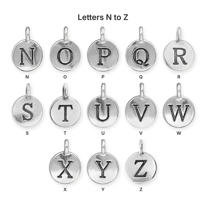 alphabet charms 06 letters n z