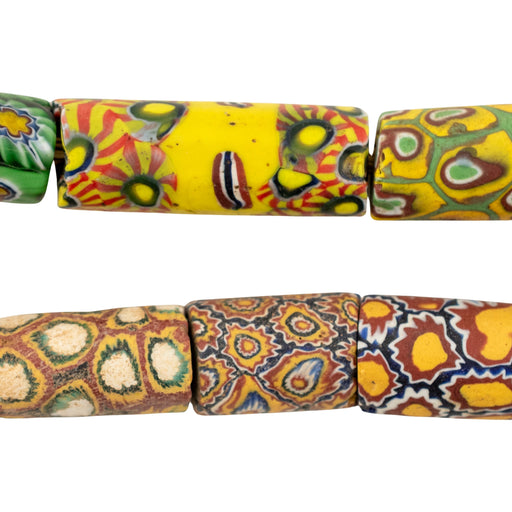 Antique Venetian Millefiori African Trade Beads #20693