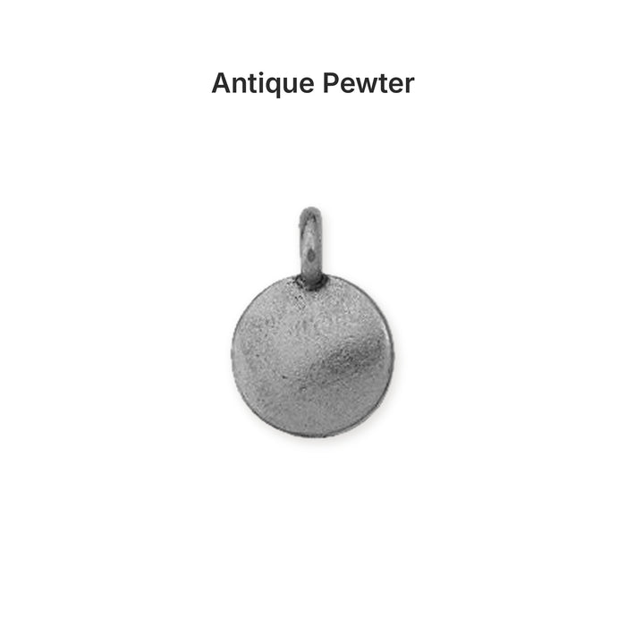 blank charms 05 option pewter