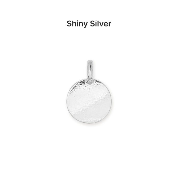 blank charms 06 option shiny silver