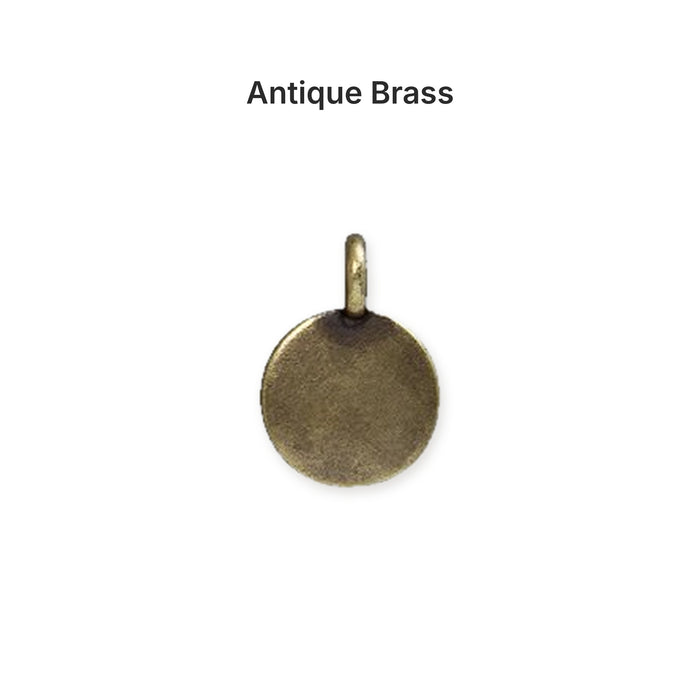 blank charms 08 option brass