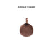 blank charms 09 option copper