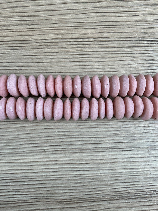 Hidden Gems: Pink Ashanti Saucer Beads