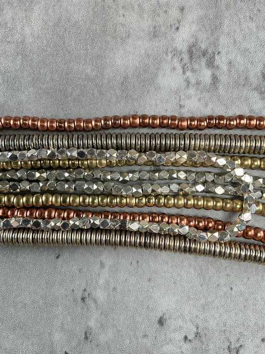 Hidden Gems: Assorted Mixed Metal Beads