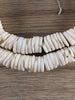 Hidden Gems: White Nepal Bone Button Beads