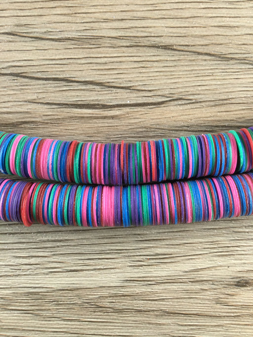 Hidden Gems: Mixed Vinyl Heishi Beads