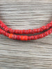 Hidden Gems: Vintage Red Glass Beads