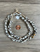 Hidden Gems: Swirl Design Batik Bone Beads
