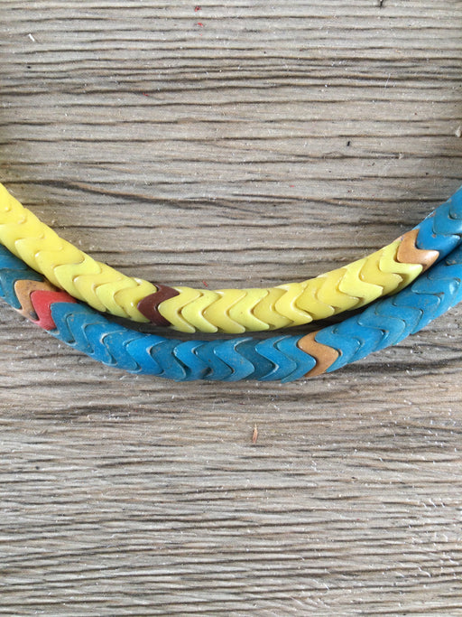 Hidden Gems: Vintage Czech Interlocking Snake Beads