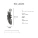 Antiqued silver feather charm size and details: 23 x 7 mm pewter, 1.25mm loop hole, made in Europe