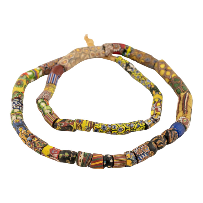 Antique Venetian Millefiori African Trade Beads #20705