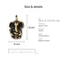 Antiqued brass Ganesh charm size and details: 18 x 12 mm pewter, 2mm loop hole, made in Europe