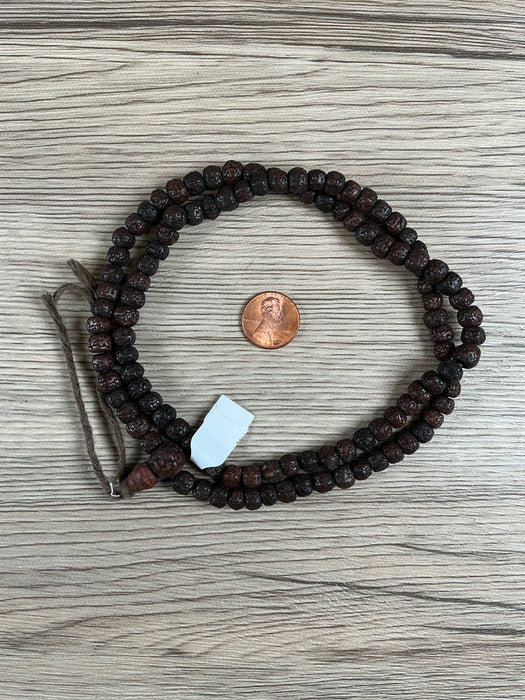 Hidden Gems: Rudraksha Mala Beads (7mm)