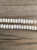 Hidden Gems: White Howlite Rondelle Beads
