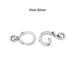 hook eye clasps 08 option vine silver