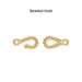 hook eye clasps 09 option beaded gold