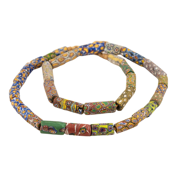 Antique Venetian Millefiori African Trade Beads #20672
