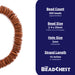Light Brown Disk Coconut Shell Beads (20mm) (5 Pack) - The Bead Chest