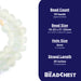 Jumbo Clear Recycled Glass Beads (23mm) - The Bead Chest
