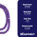 Round Purple Ball Beads (10mm) - The Bead Chest