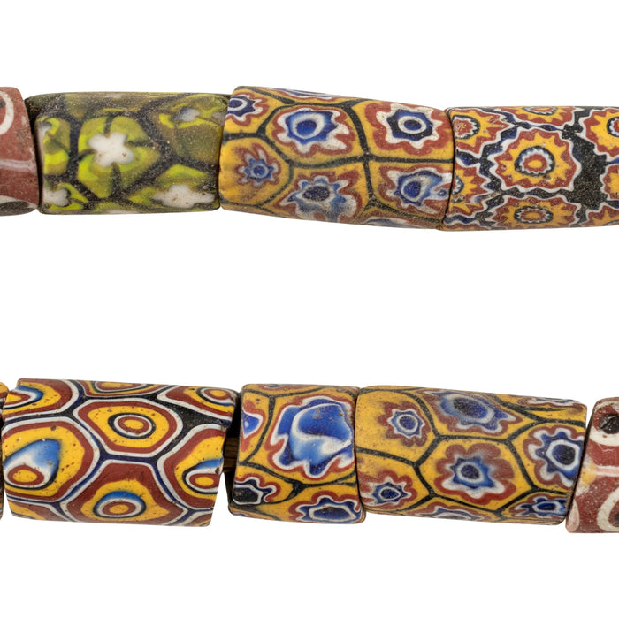 Antique Venetian Millefiori African Trade Beads #20671