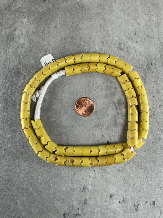 Hidden Gems: Vintage Czech Interlocking Snake Beads