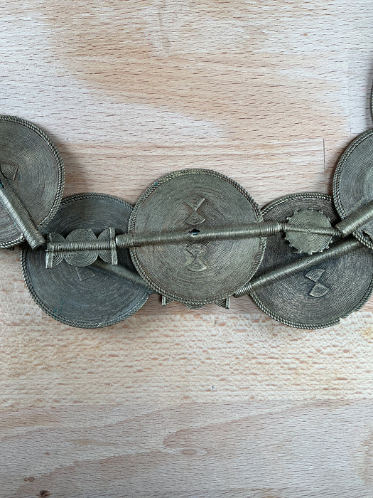 Hidden Gems: Ivory Coast Jumbo Baule Brass Beads (Long Strand)