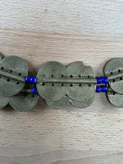 Hidden Gems: Ivory Coast Jumbo Baule Brass Beads (Long Strand)