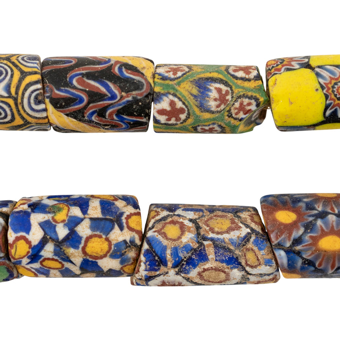 Antique Venetian Millefiori African Trade Beads #20670