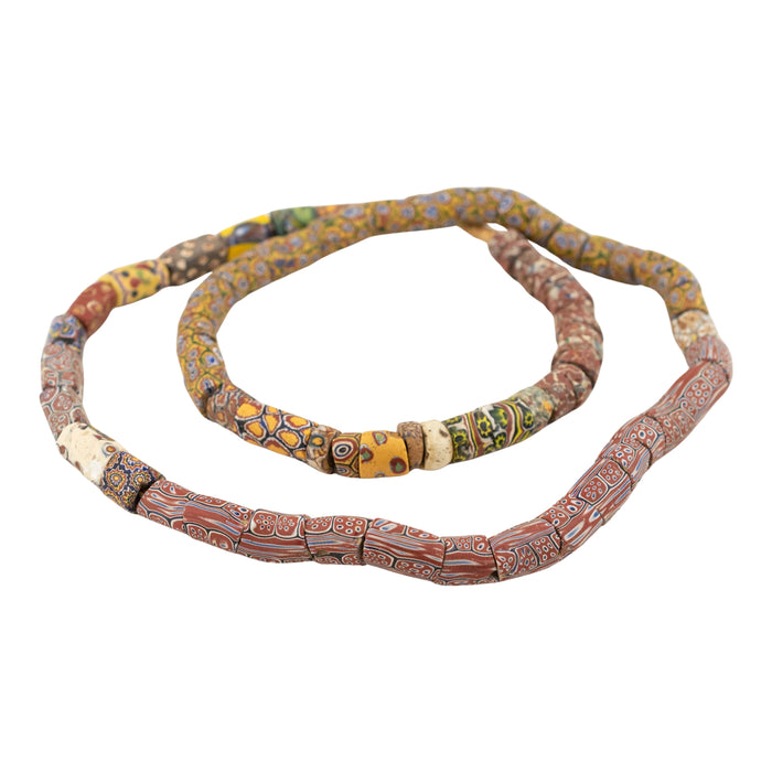 Antique Venetian Millefiori African Trade Beads #20668