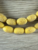 Hidden Gems: Ancient Style Yellow Java Glass Beads