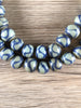 Hidden Gems: Swirl Patterned Round Java Glass Beads