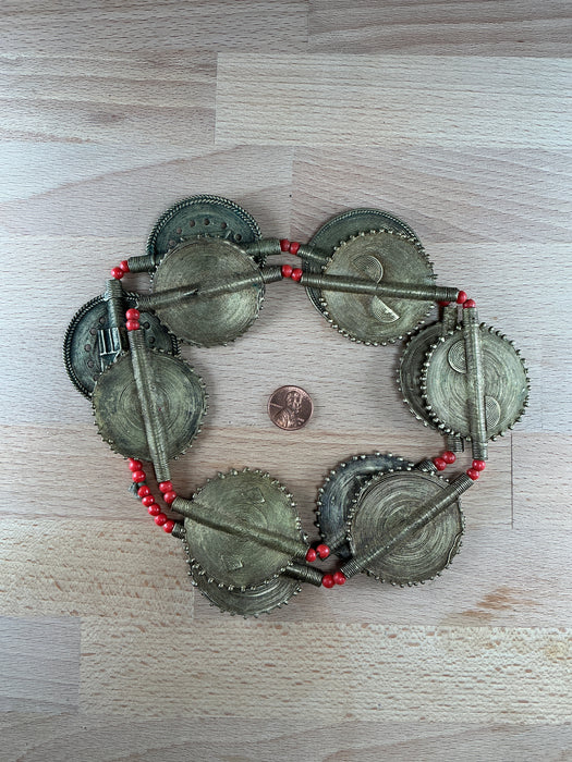 Hidden Gems: Ivory Coast Jumbo Baule Brass Beads (Long Strand)