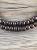 Hidden Gems: Round Copper Nepali Mala Beads   May Need Cleaning
