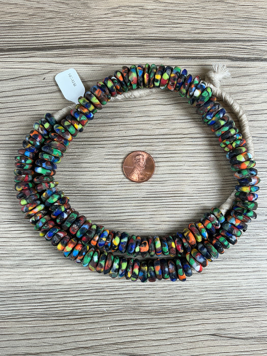 Hidden Gems: Fused Rondelle Beads