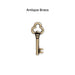 key charms 06 option brass