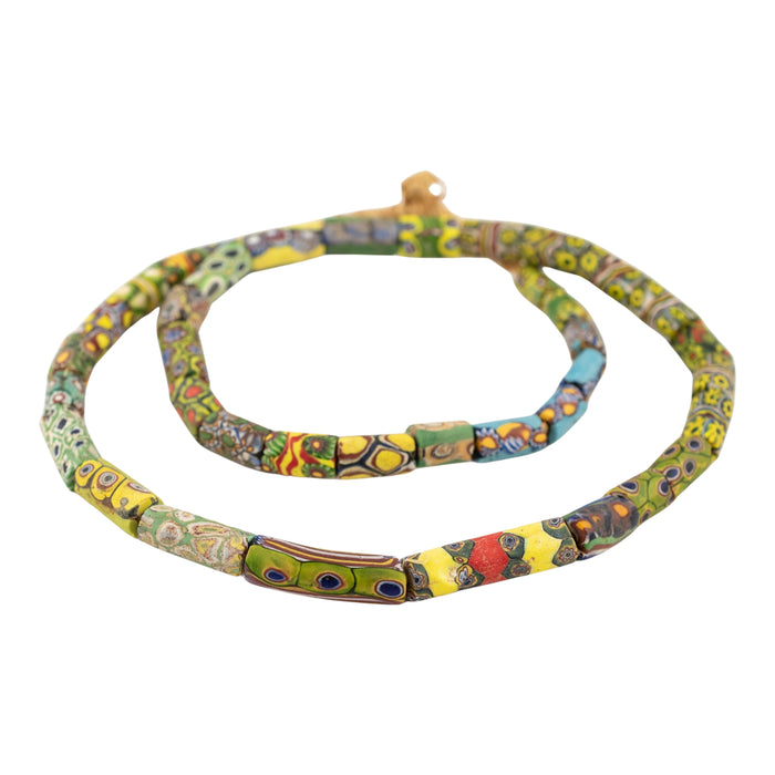 Antique Venetian Millefiori African Trade Beads #20662