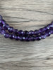 Hidden Gems: Faceted Round Amethyst Beads