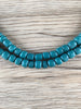Hidden Gems: Teal Java Glass Beads