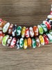 Hidden Gems: Multicolor Fused Rondelle Recycled Glass Beads