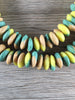 Hidden Gems: Fancy Ashanti Saucer Glass Beads