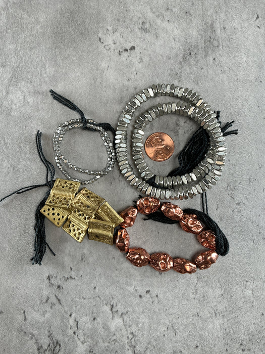Hidden Gems: Assorted Mixed Metal Beads