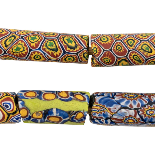 Antique Venetian Millefiori African Trade Beads #20689