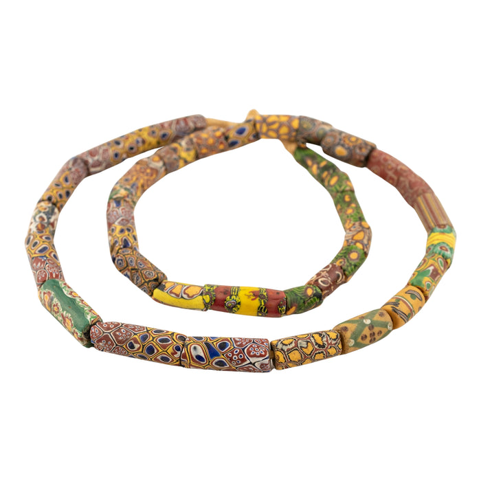 Antique Venetian Millefiori African Trade Beads #20703