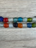 Hidden Gems: Multicolor Recycled Glass Beads (11mm)